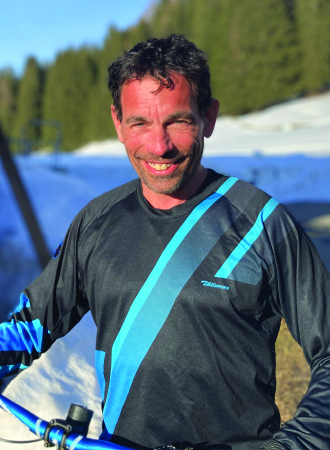 Sven auf Mountainbike